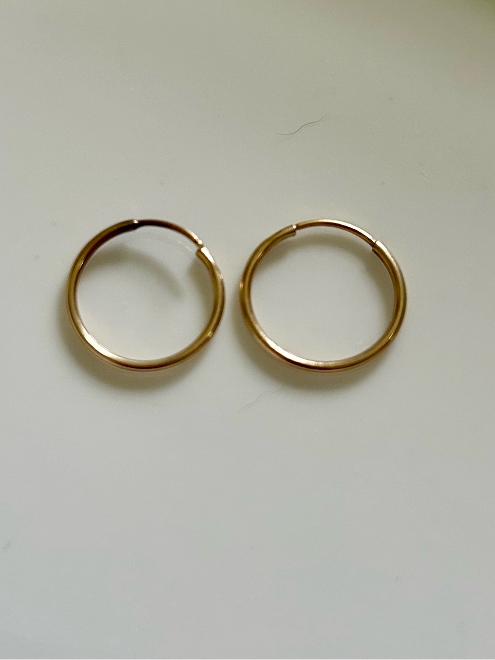 Small 14k Gold Hoop Earrings